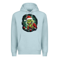 Blue Mist Grinch Premium Hoodie - Unal Design