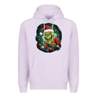 Lilac Grinch Premium Hoodie - Unal Design