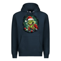 Navy Grinch Premium Hoodie - Unal Design