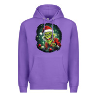 Purple Grinch Premium Hoodie - Unal Design