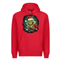Red Grinch Premium Hoodie - Unal Design