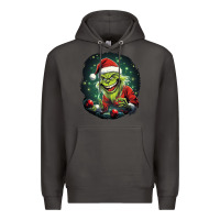 Smoke Grinch Premium Hoodie - Unal Design