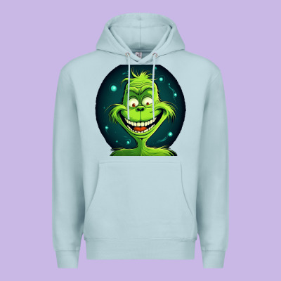 Grinch Premium Hoodie Designed By Unal Design