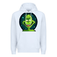 White Grinch Premium Hoodie - Unal Design
