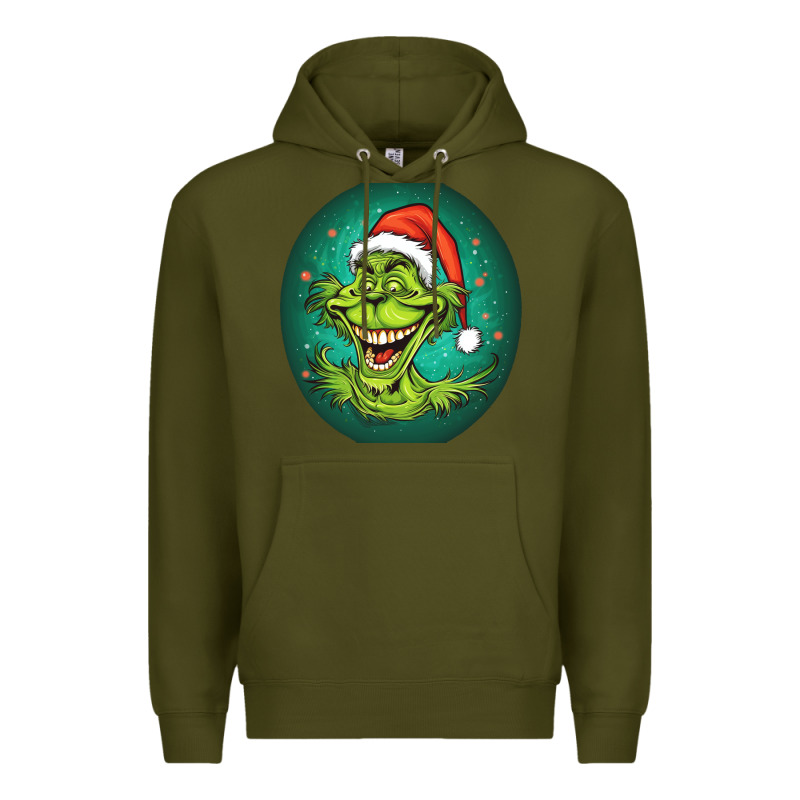 Grinch Premium Hoodie by Unal Design | Teevron