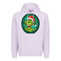 Lilac Grinch Premium Hoodie - Unal Design