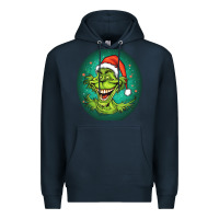 Navy Grinch Premium Hoodie - Unal Design