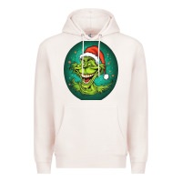 Pale Pink Grinch Premium Hoodie - Unal Design