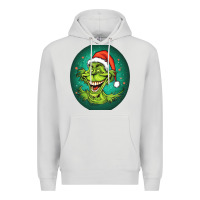 Dove Grey Grinch Premium Hoodie - Unal Design