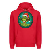 Red Grinch Premium Hoodie - Unal Design