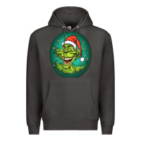 Smoke Grinch Premium Hoodie - Unal Design