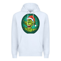 White Grinch Premium Hoodie - Unal Design