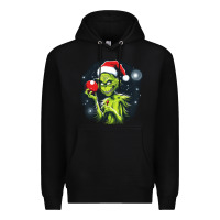 Black Grinch Premium Hoodie - Unal Design