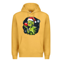Mustard Grinch Premium Hoodie - Unal Design