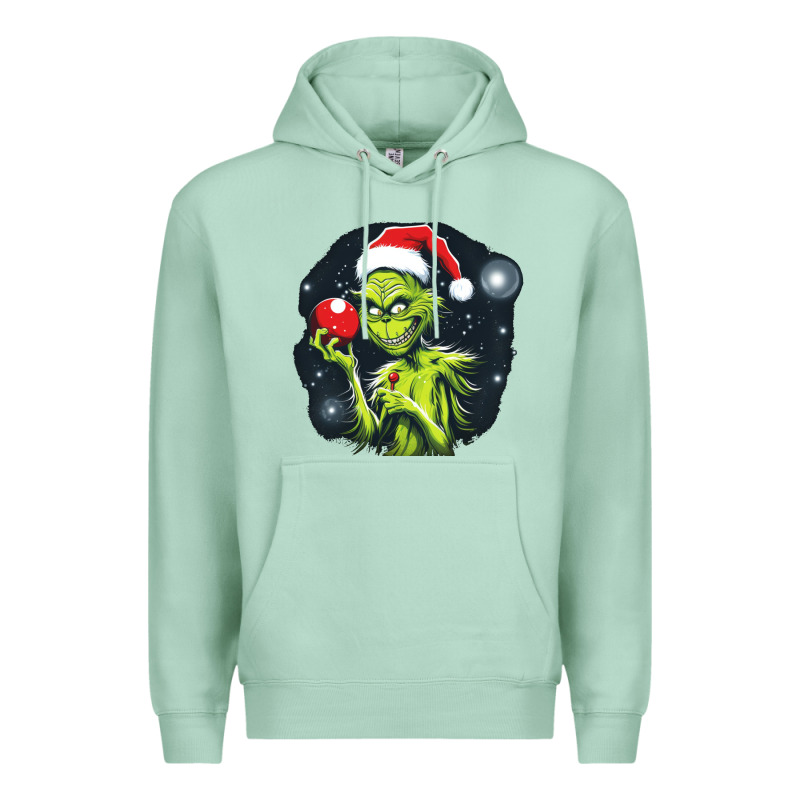 Grinch Premium Hoodie by Unal Design | Teevron