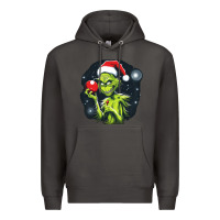 Smoke Grinch Premium Hoodie - Unal Design