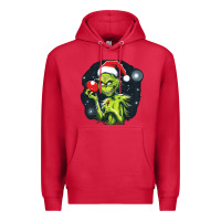 Cardinal Grinch Premium Hoodie - Unal Design