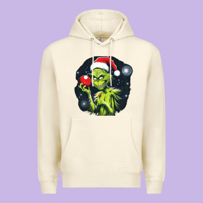 Grinch Premium Hoodie Designed By Unal Design