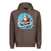 Coffee happy santa Premium Hoodie - Unal Design