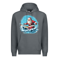 Rock happy santa Premium Hoodie - Unal Design