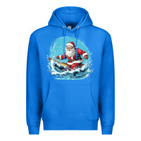 True Royal happy santa Premium Hoodie - Unal Design