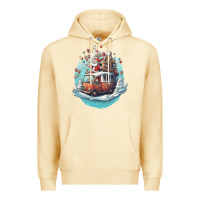 Pina Colada happy santa Premium Hoodie - Unal Design