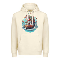 Sandshell happy santa Premium Hoodie - Unal Design
