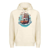 Tofu happy santa Premium Hoodie - Unal Design