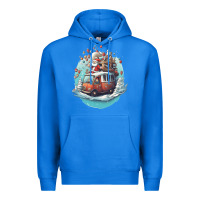 True Royal happy santa Premium Hoodie - Unal Design