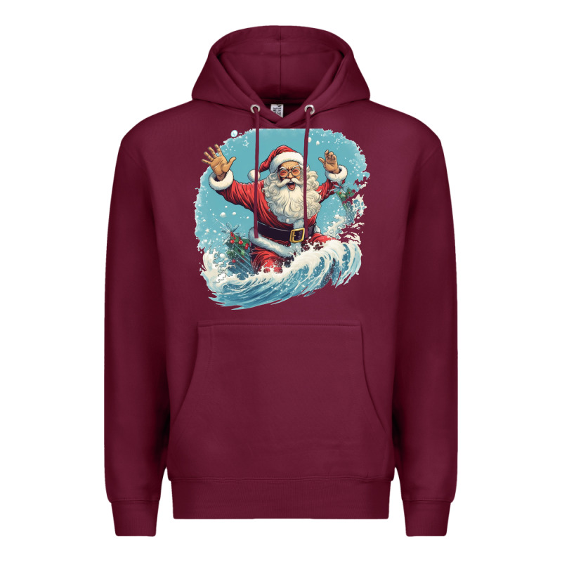 Happy Santa Premium Hoodie by Unal Design | Teevron