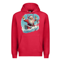 Cardinal happy santa Premium Hoodie - Unal Design