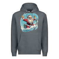 Rock happy santa Premium Hoodie - Unal Design