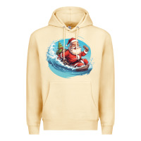Pina Colada surf happy santa Premium Hoodie - Unal Design