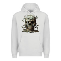 Dove Grey bad money Premium Hoodie - Unal Design