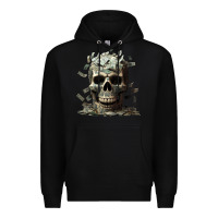 Black bad money Premium Hoodie - Unal Design