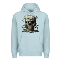Blue Mist bad money Premium Hoodie - Unal Design