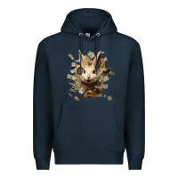 Navy bad rabbit Premium Hoodie - Unal Design