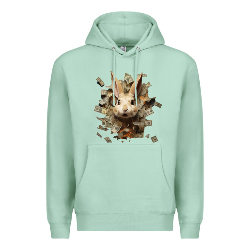 Bad Rabbit Premium Hoodie by Unal Design | Teevron