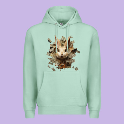 Bad Rabbit Premium Hoodie Designed By Unal Design