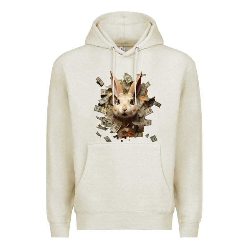 Bad Rabbit Premium Hoodie by Unal Design | Teevron