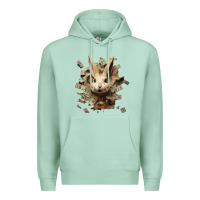 Seafoam bad rabbit Premium Hoodie - Unal Design