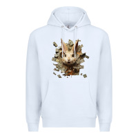 White bad rabbit Premium Hoodie - Unal Design