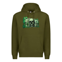 Army Green money Premium Hoodie - Unal Design