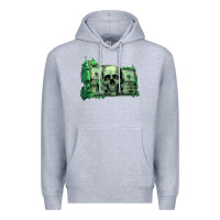 Heather Grey money Premium Hoodie - Unal Design