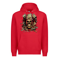 Red bad money Premium Hoodie - Unal Design