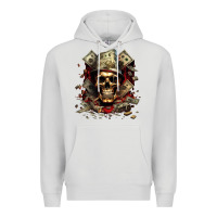 Dove Grey bad money Premium Hoodie - Unal Design