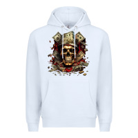 White bad money Premium Hoodie - Unal Design
