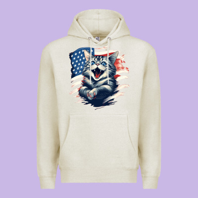 Cat1 Premium Hoodie Designed By Unal Design
