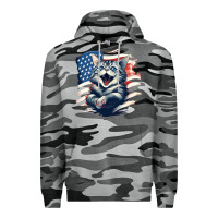 Slate Camo cat1 Premium Hoodie - Unal Design