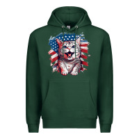 Sports Green cat2 Premium Hoodie - Unal Design